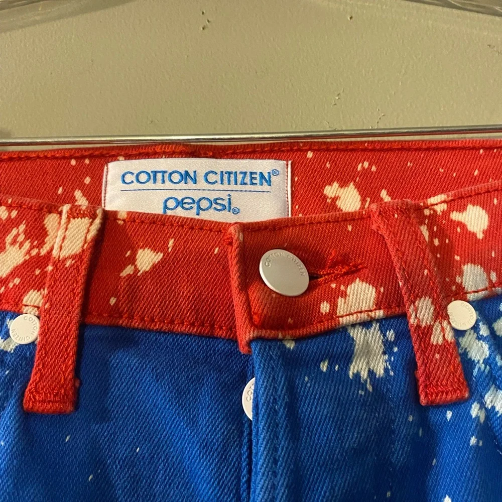 Vintage‎ Cotton Citizen Pepsi Jeans 25x30 Distressed